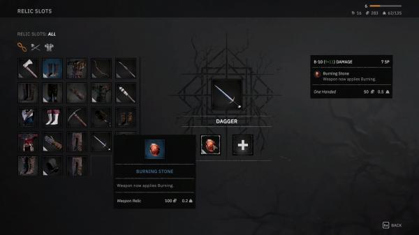 Гайд по реликвиям для оружия и брони в Tainted Grail: The Fall of Avalon