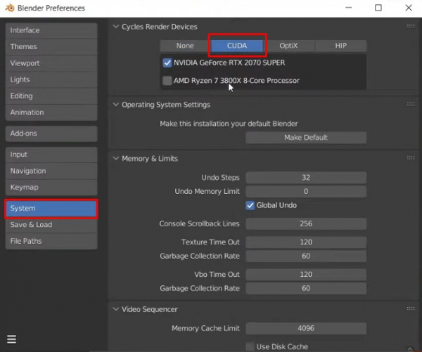 Как исправить ошибку «System is out of GPU memory» в Blender
