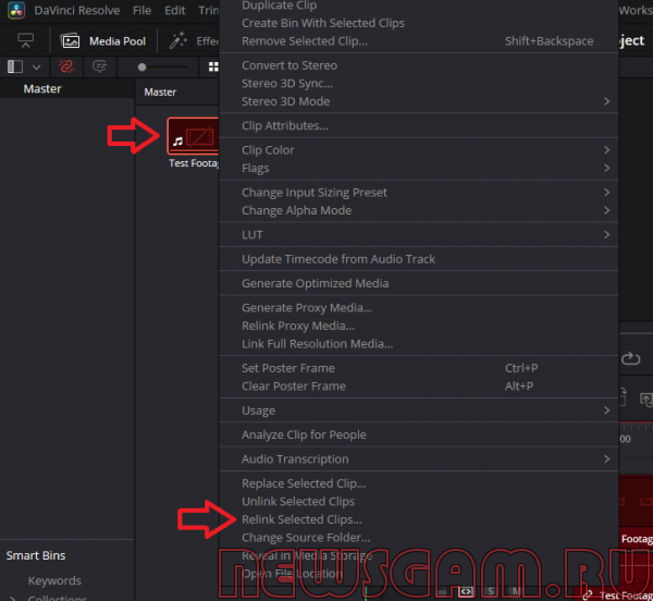 Как исправить ошибку «Media Offline» в DaVinci Resolve?