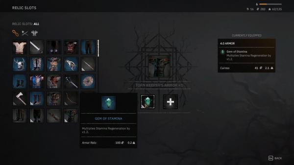 Гайд по реликвиям для оружия и брони в Tainted Grail: The Fall of Avalon